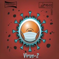 Barna ilgų dantukų guma Virus - 2