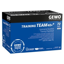 Тренировочный мяч GEWO Team 40+*, 72 шт.