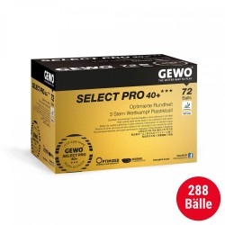 GEWO Ball Select Pro 40+ *** 72er - Set (4 Pieces) white GEWO Ball Select Pro 40+ *** 72er - Set (4 Pieces) white