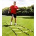 Sport Thieme agility ladder, double 8 m, black/yellow