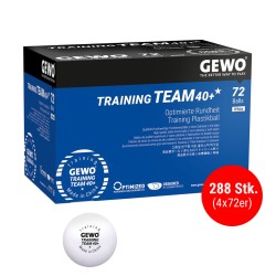 GEWO kamuoliukai Ball Training Team 40+ * 72 vnt. – rinkinys (4 pakuotės) balti