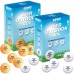 Набор GEWO для улицы: 2 ракетки Outdoor + 2 упаковки мячей AWR Outdoor (4 предмета)