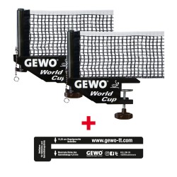 Сетка GEWO World Cup + измеритель высоты — набор (3 предмета)
